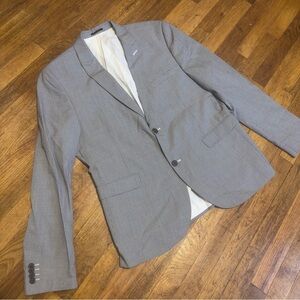 Topman Gray Blazer Men US 46